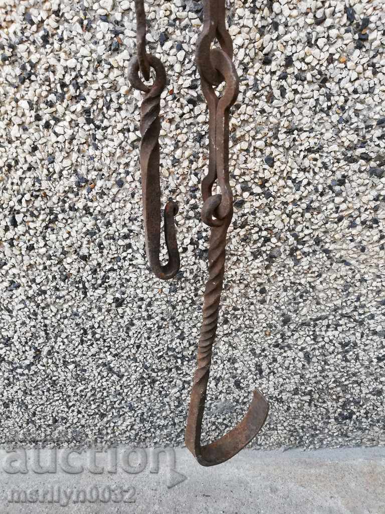 Παλιά πλαστά αλυσίδα άγκιστρο, άγκιστρα κρεμάστρα αλυσίδα ξέσπασμα με τιμή 42.00 BGN | € 21.47 Παλιά πλαστά αλυσίδα άγκιστρο, άγκιστρα κρεμάστρα αλυσίδα ξέσπασμα με τιμή 42.00 BGN | € 21.47