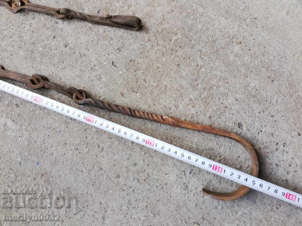 Παράδοση Παλιά πλαστά αλυσίδα άγκιστρο, άγκιστρα κρεμάστρα αλυσίδα ξέσπασμα Παράδοση Παλιά πλαστά αλυσίδα άγκιστρο, άγκιστρα κρεμάστρα αλυσίδα ξέσπασμα