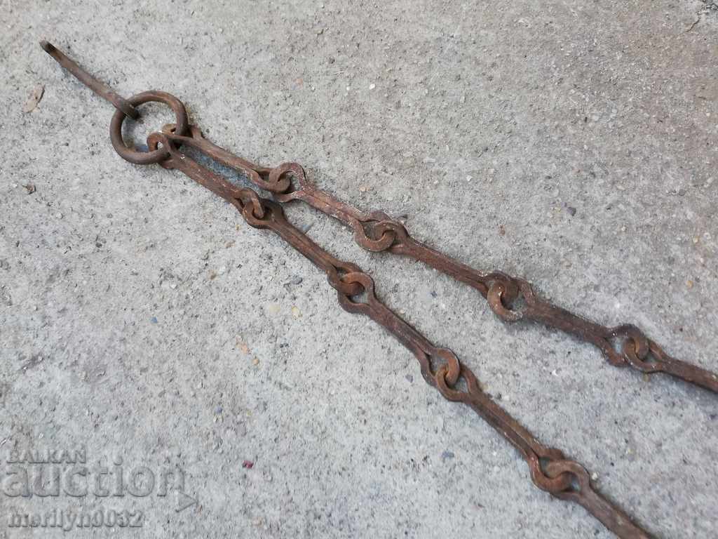 Παλιά πλαστά αλυσίδα άγκιστρο, άγκιστρα κρεμάστρα αλυσίδα ξέσπασμα - 5 Παλιά πλαστά αλυσίδα άγκιστρο, άγκιστρα κρεμάστρα αλυσίδα ξέσπασμα - 5