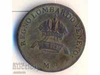 Ιταλία Λομβαρδία Βενετία 1 centesimo 1822, Μιλάνο