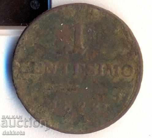 Ιταλία Λομβαρδία Βενετία 1 Centezimo 1822, Μιλάνο με τιμή 4.50 BGN | € 2.30 Ιταλία Λομβαρδία Βενετία 1 Centezimo 1822, Μιλάνο με τιμή 4.50 BGN | € 2.30