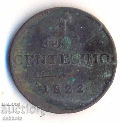 Ιταλία Λομβαρδία Βενετία 1 Centezimo 1822, Μιλάνο με τιμή 3.90 BGN | € 1.99 Ιταλία Λομβαρδία Βενετία 1 Centezimo 1822, Μιλάνο με τιμή 3.90 BGN | € 1.99