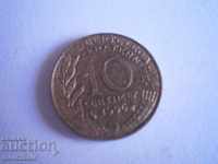 10 SANTIMA 1996 FRANCE - COIN