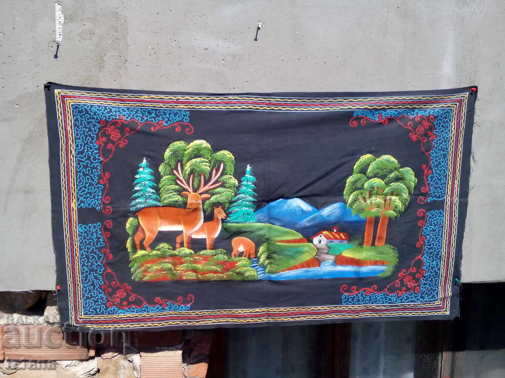 Antique carpet, wall covering Antique carpet, wall covering