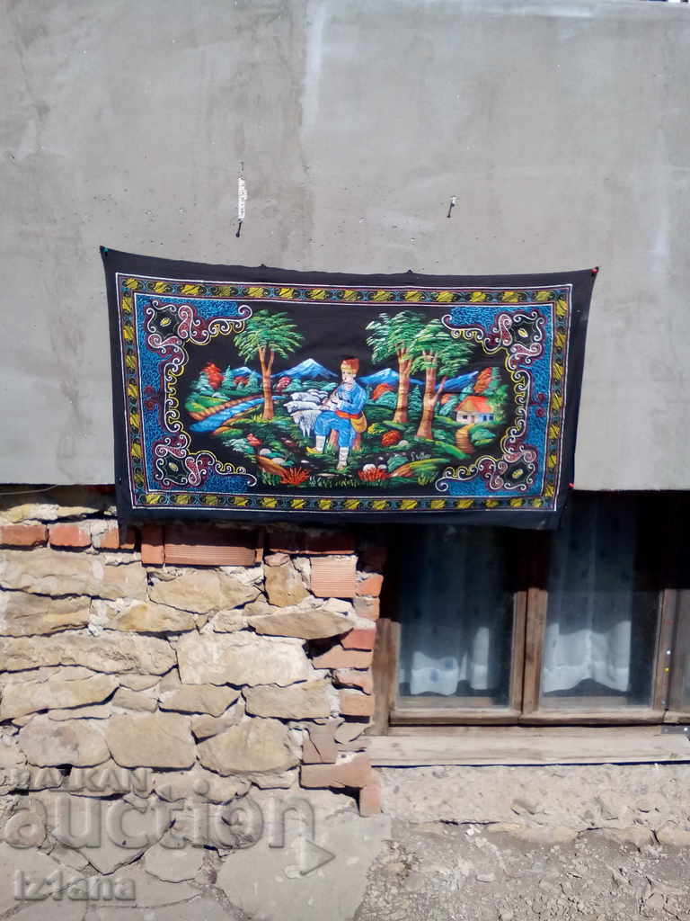 Antique carpet, wall covering Antique carpet, wall covering