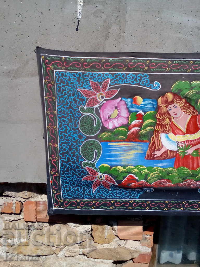 Delivery of Antique carpet, wall covering