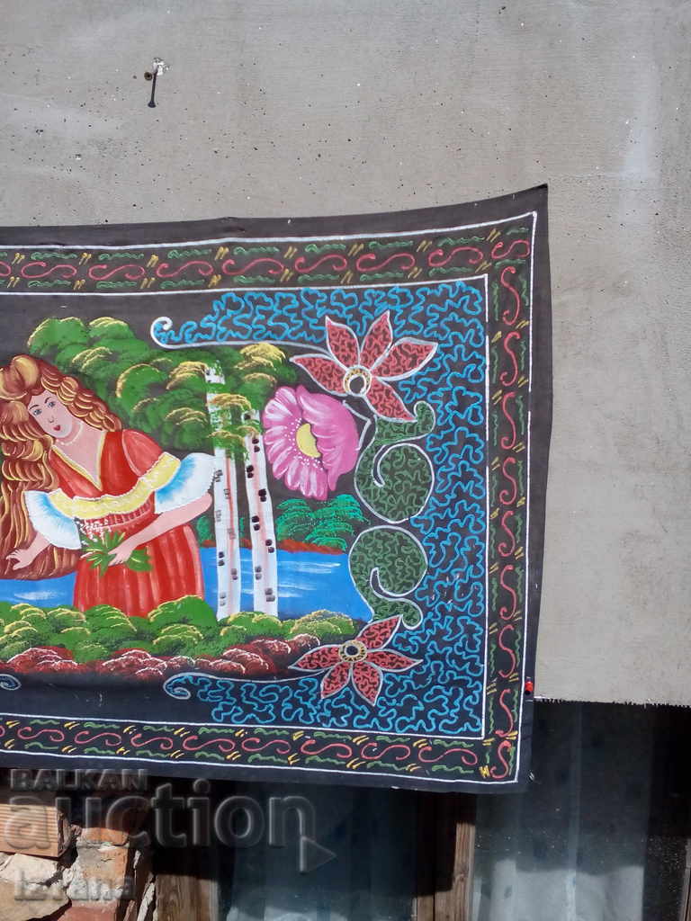 Antique carpet, wall covering - 6