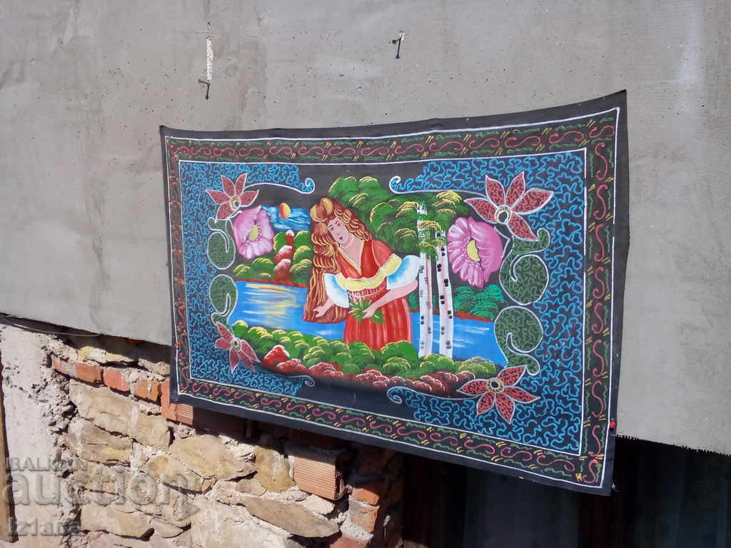 Antique carpet, wall covering - 7