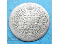 Basel 6 Assis 1708 Argint Raritate Excepțională RRRRR