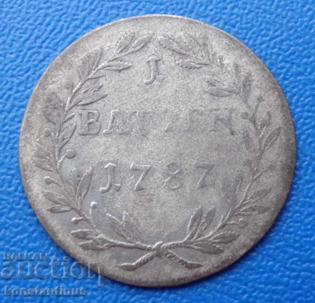 Basel - Josef Sigismund von Rothenbach 1 Batzen 1787 Foarte rare cu preț € 31.70 | 62.00 BGN