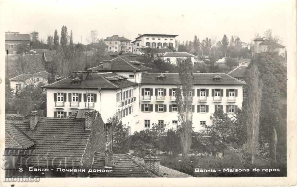 Παλιά κάρτα - Bankya, Εξοχικές κατοικίες
