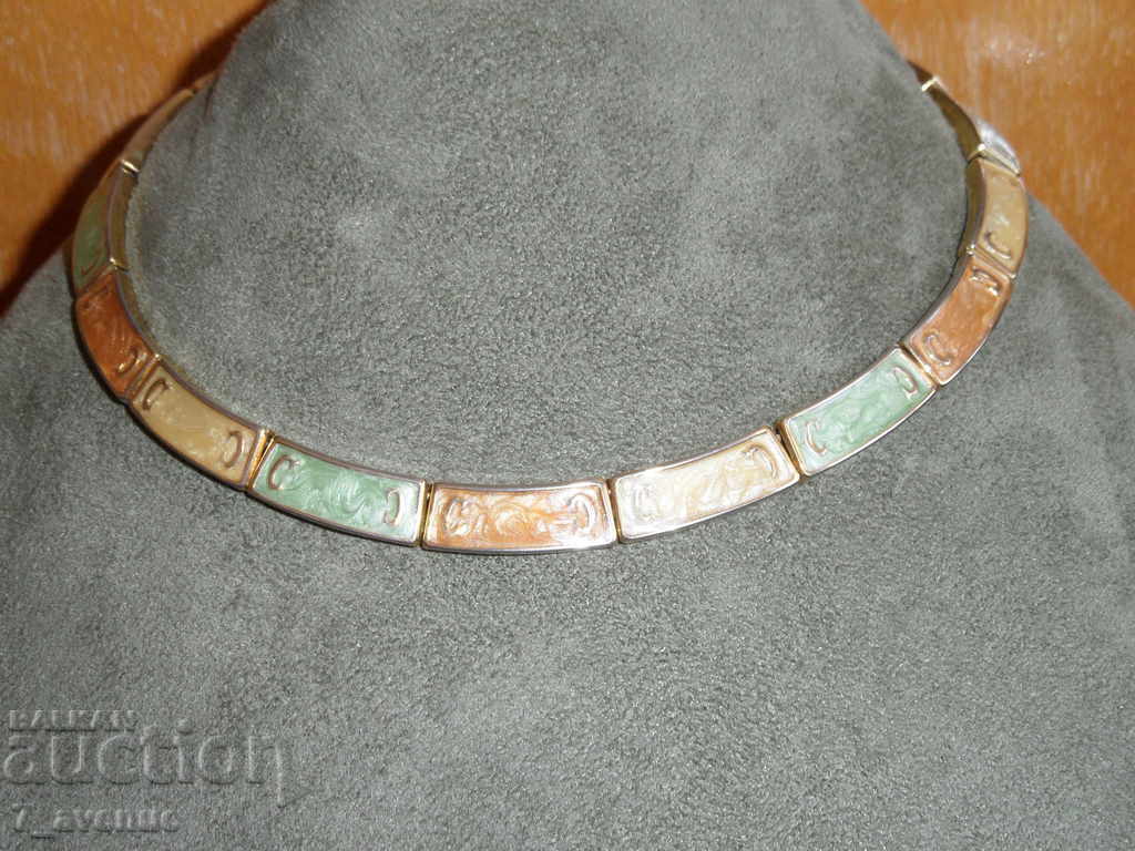 Necklace around the neck w-1cm, l-36cm with price 49.00 BGN | € 25.05 Necklace around the neck w-1cm, l-36cm with price 49.00 BGN | € 25.05