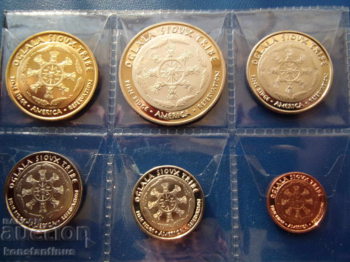 Sioux - SUA Set 2014 UNC Rare RR - 6