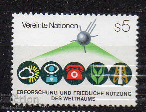 1982. UN-Vienna. Exploration and use of space.