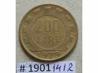 200 лири 1979 Италия