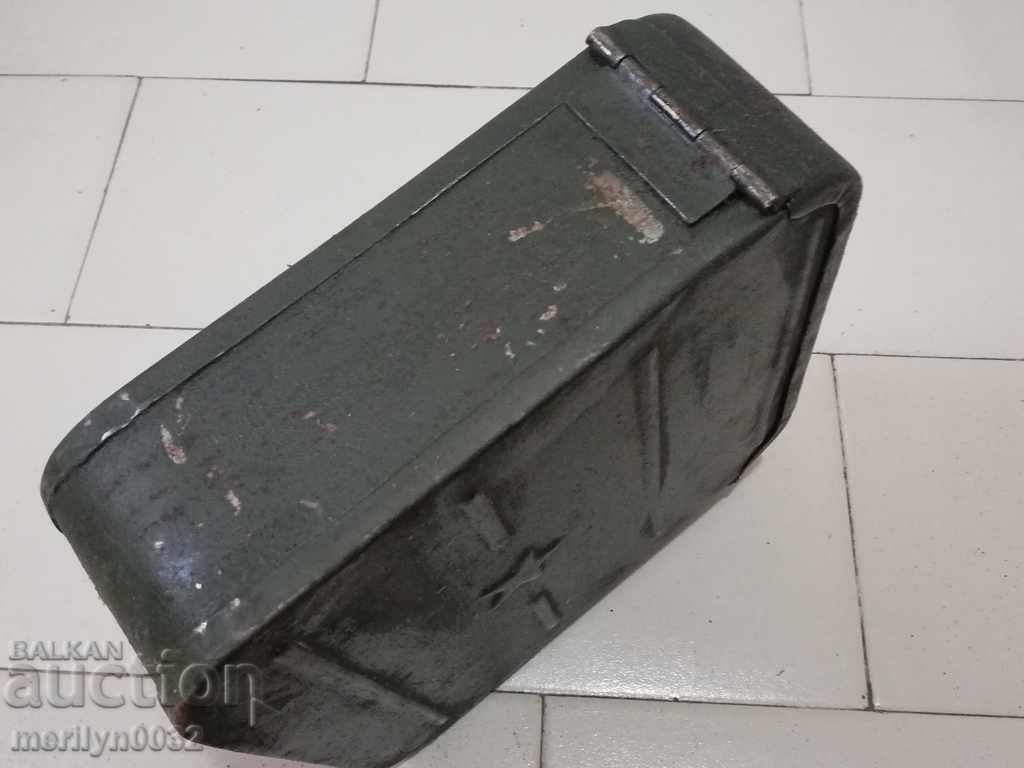 Box for cartridges, cartridge box for machine gun Maxim USSR - 7 Box for cartridges, cartridge box for machine gun Maxim USSR - 7