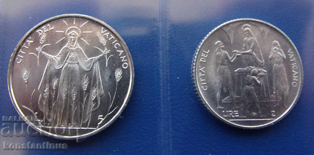 Livrarea Vatican CET FAO 1968 UNC Rare RRR