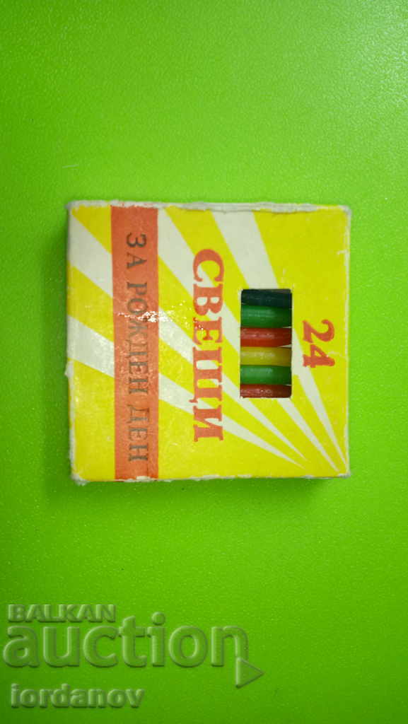 Delivery of Birthday candles Delivery of Birthday candles