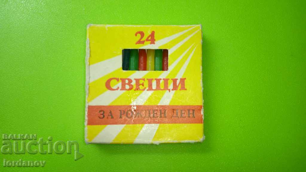 Birthday candles - 5 Birthday candles - 5