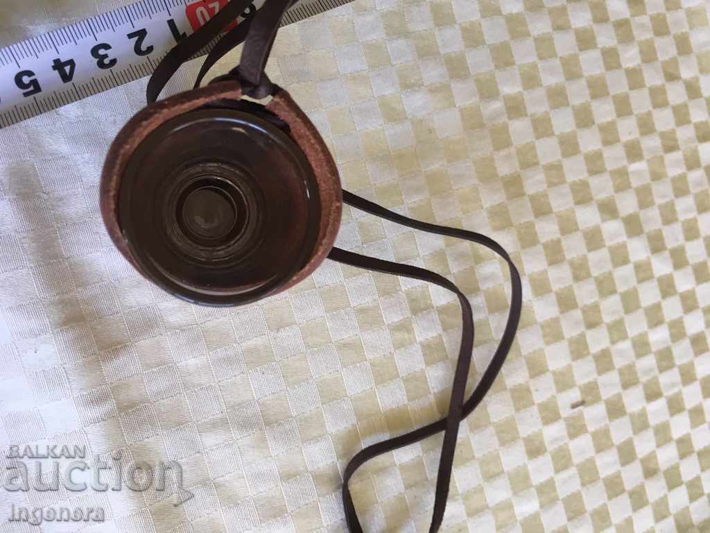 LEATHER COVER WITH GLASS GLASS with price 15.00 BGN | € 7.67