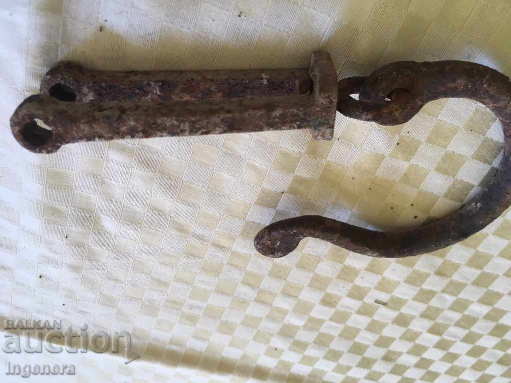 ЕЛЕМЕНТ, КУКА ОТ СТАР КАНТАР, КОВАНО ЖЕЛЯЗО с цена 10.00 лв. | € 5.11