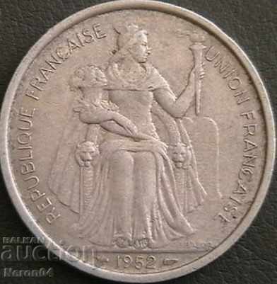 5 φράγκα 1952, Νέα Καληδονία με τιμή 6.99 BGN | € 3.57 5 φράγκα 1952, Νέα Καληδονία με τιμή 6.99 BGN | € 3.57