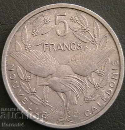 5 franci 1952, Noua Caledonie