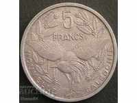 5 φράγκα 1952, Νέα Καληδονία