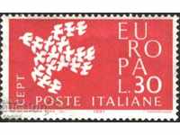 Чиста марка  Европа СЕПТ 1961 от Италия