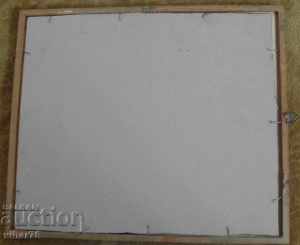 СТАРА КАРТИНА-ЛИТОГРАФИЯ-ПОРТРЕТ НА СТАЛИН В РАМКА - 5 СТАРА КАРТИНА-ЛИТОГРАФИЯ-ПОРТРЕТ НА СТАЛИН В РАМКА - 5