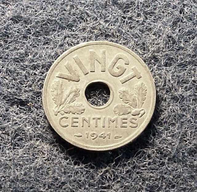 20 cent France 1941