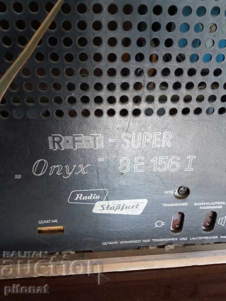 Колекционерско радио STASSFURT ONYX - 5