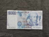 10000 лири Италия 1984