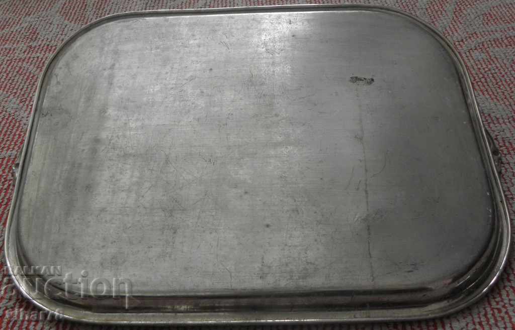 Vechi tavă mare cu ornamente - 7
