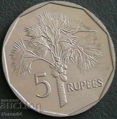 5 rupees 1982, Seychelles