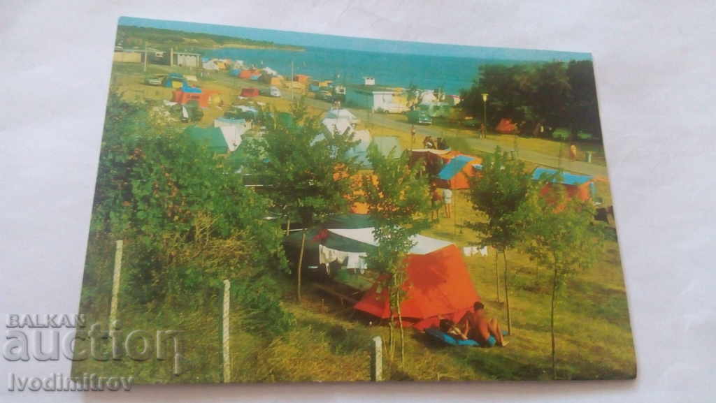 Postcard Pomorie Camping Europe