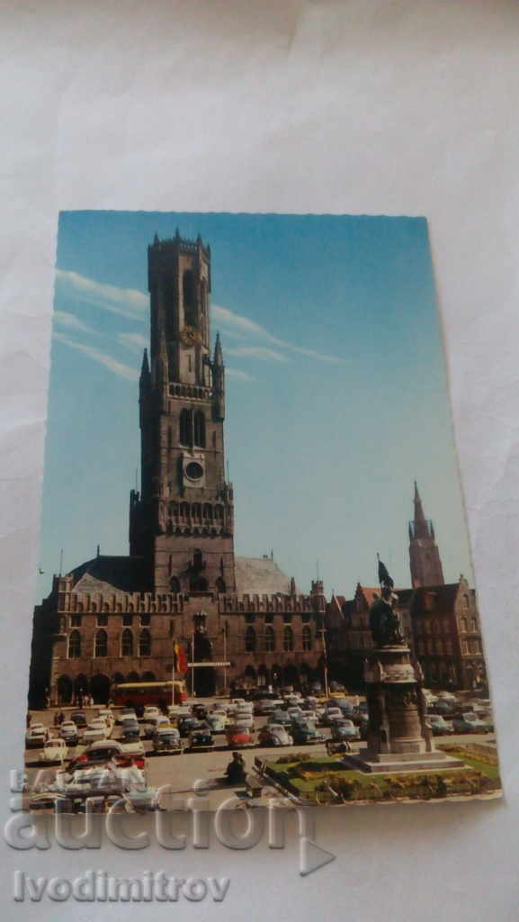 Postcard Bruges The Belfry