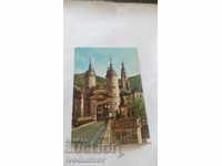 Postcard Heidelberg Bruckentor 1966