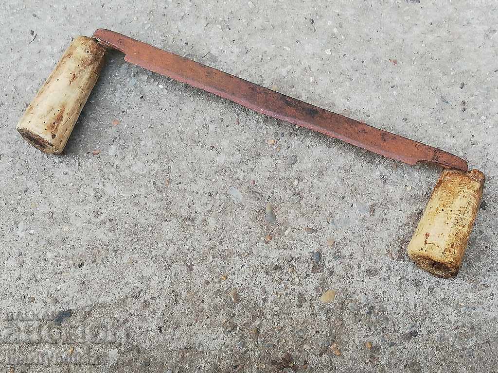 Old hand wrought iron tool with price 39.00 BGN | € 19.94 Old hand wrought iron tool with price 39.00 BGN | € 19.94