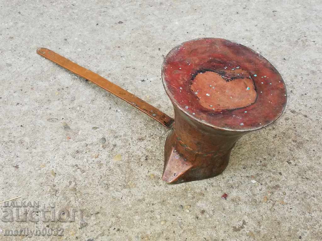Old copper tin, coffee, baker, copper pot - 6 Old copper tin, coffee, baker, copper pot - 6
