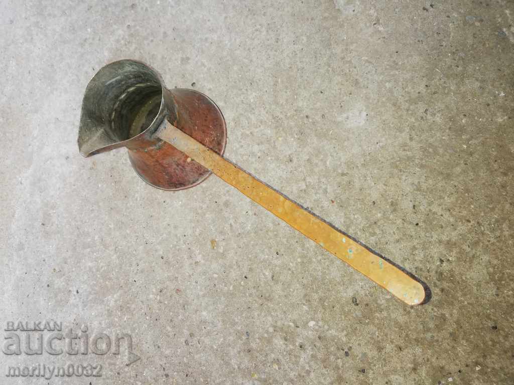 Old copper tin, coffee, baker, copper pot - 7 Old copper tin, coffee, baker, copper pot - 7