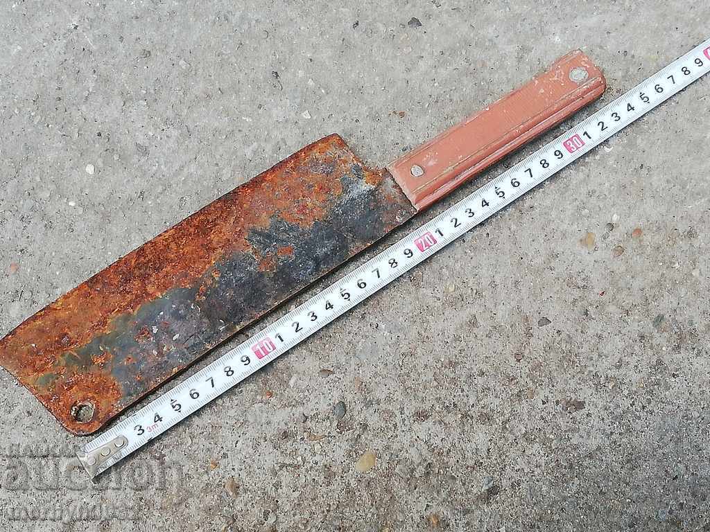 Old forged saber, ax, pole, knife, machete with price 33.00 BGN | € 16.87