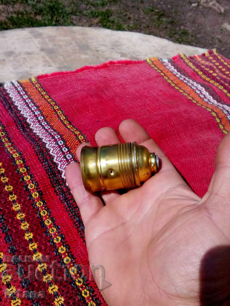 Стара месингова фасонка - 5