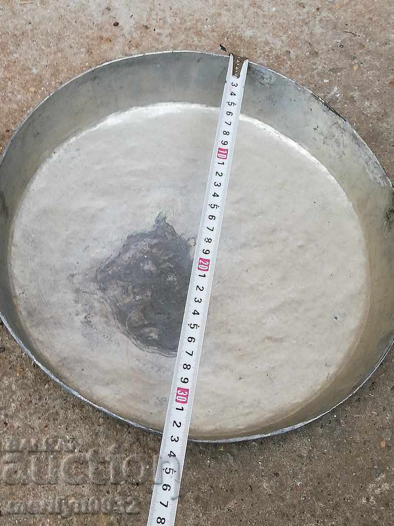 Auction Banitsa tray, baker, tray, blue, copper pot Auction Banitsa tray, baker, tray, blue, copper pot