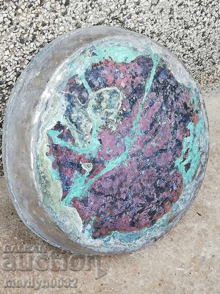 Banitsa tray, baker, tray, blue, copper pot - 5 Banitsa tray, baker, tray, blue, copper pot - 5