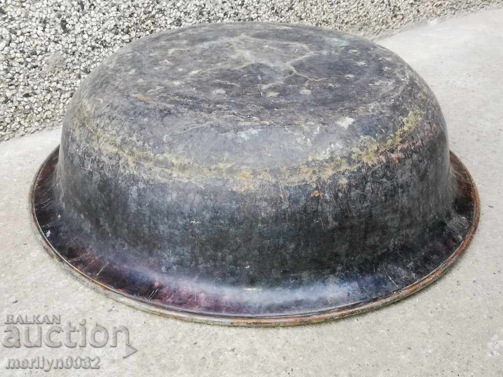 Tinned basin, copper vessel, copper, trough - 5 Tinned basin, copper vessel, copper, trough - 5