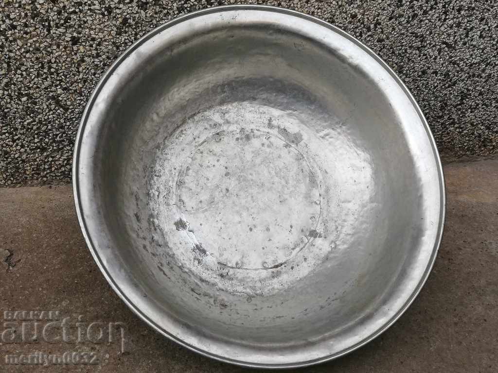 Tinned basin, copper vessel, copper, trough - 7 Tinned basin, copper vessel, copper, trough - 7