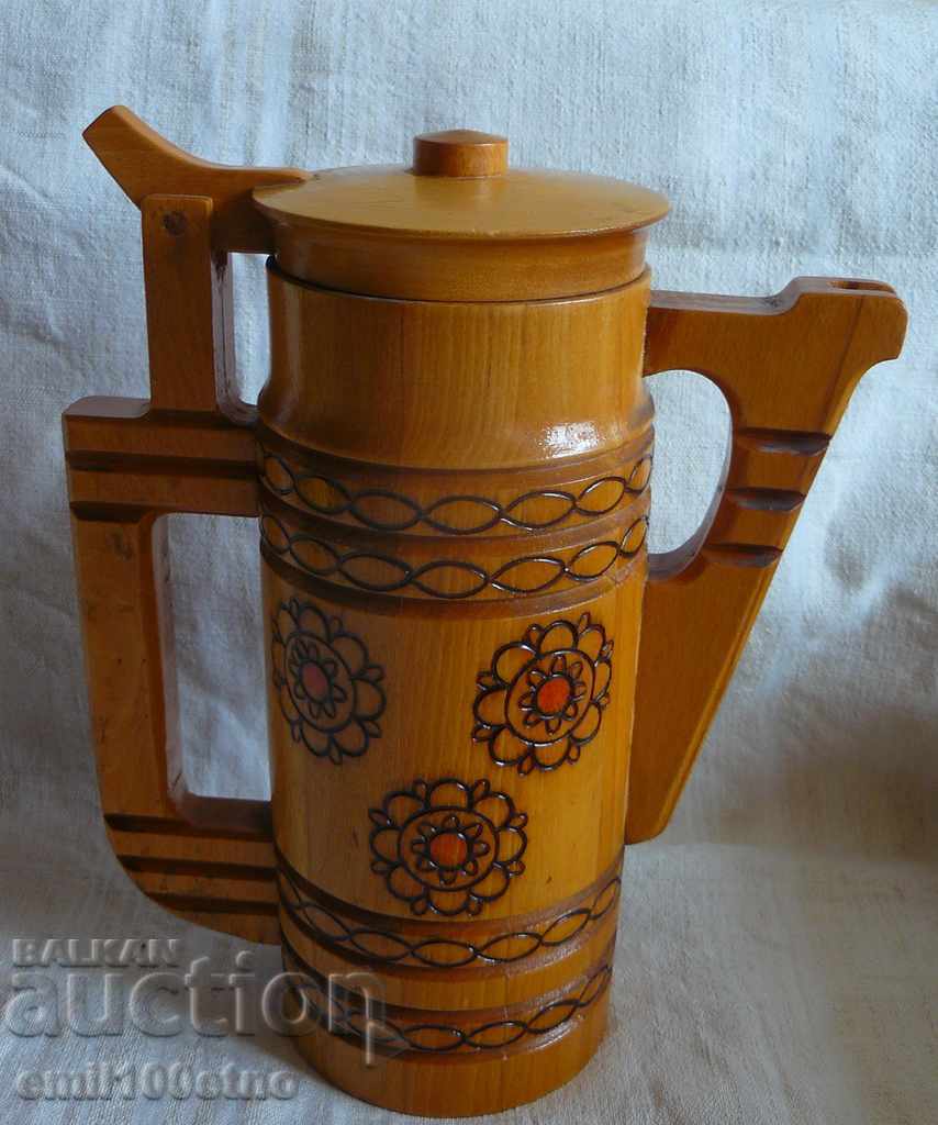 Огромна традиционна руска чаша от дърво