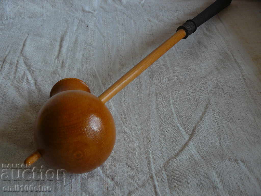 Wooden pot with long handle, Tbilisi - 6