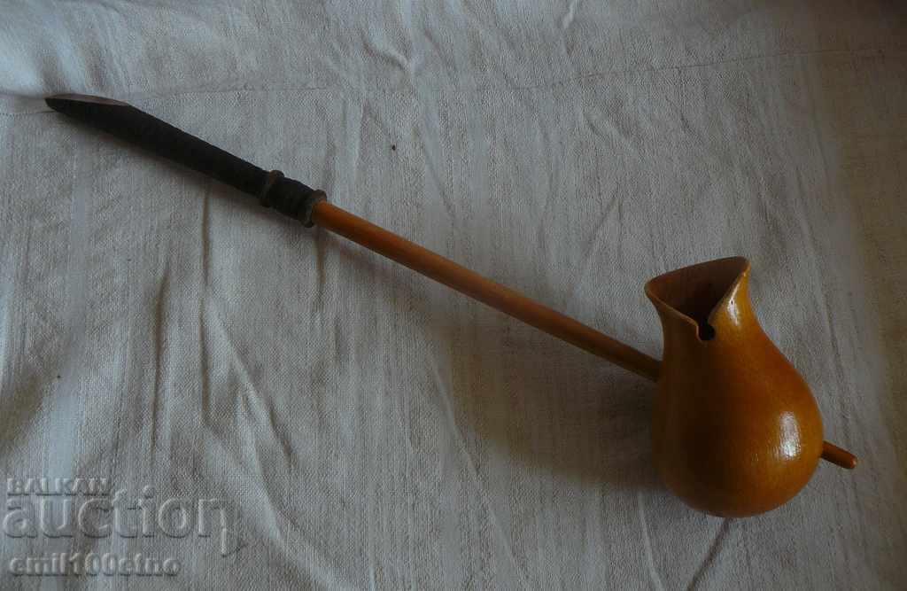 Wooden pot with long handle, Tbilisi